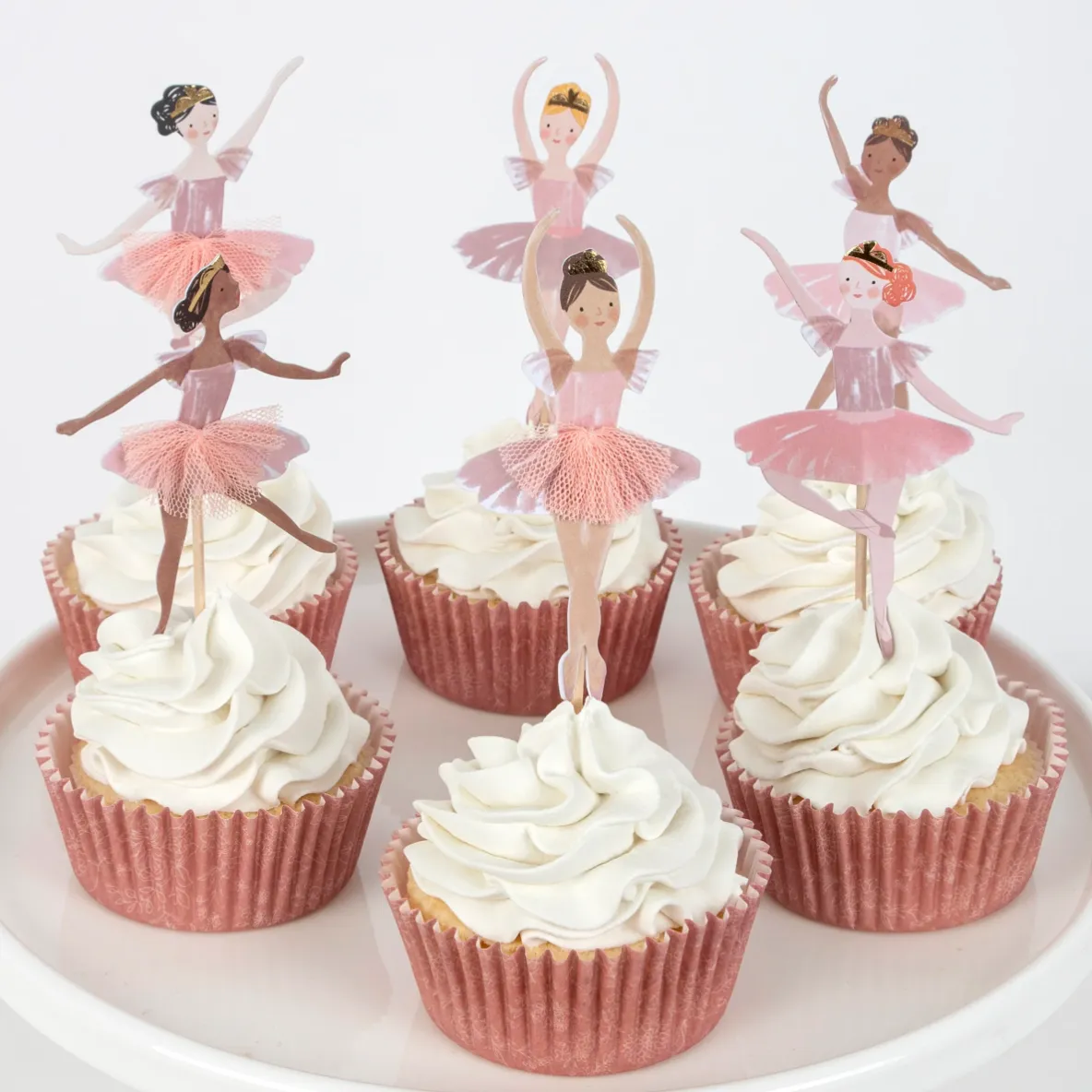 Ballerina Cupcake Set