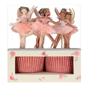 Ballerina Cupcake Set