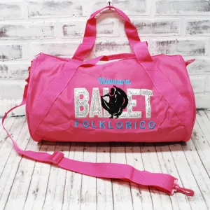Ballet Folklorico Silver and Teal Personalized Tote or Duffle Bag