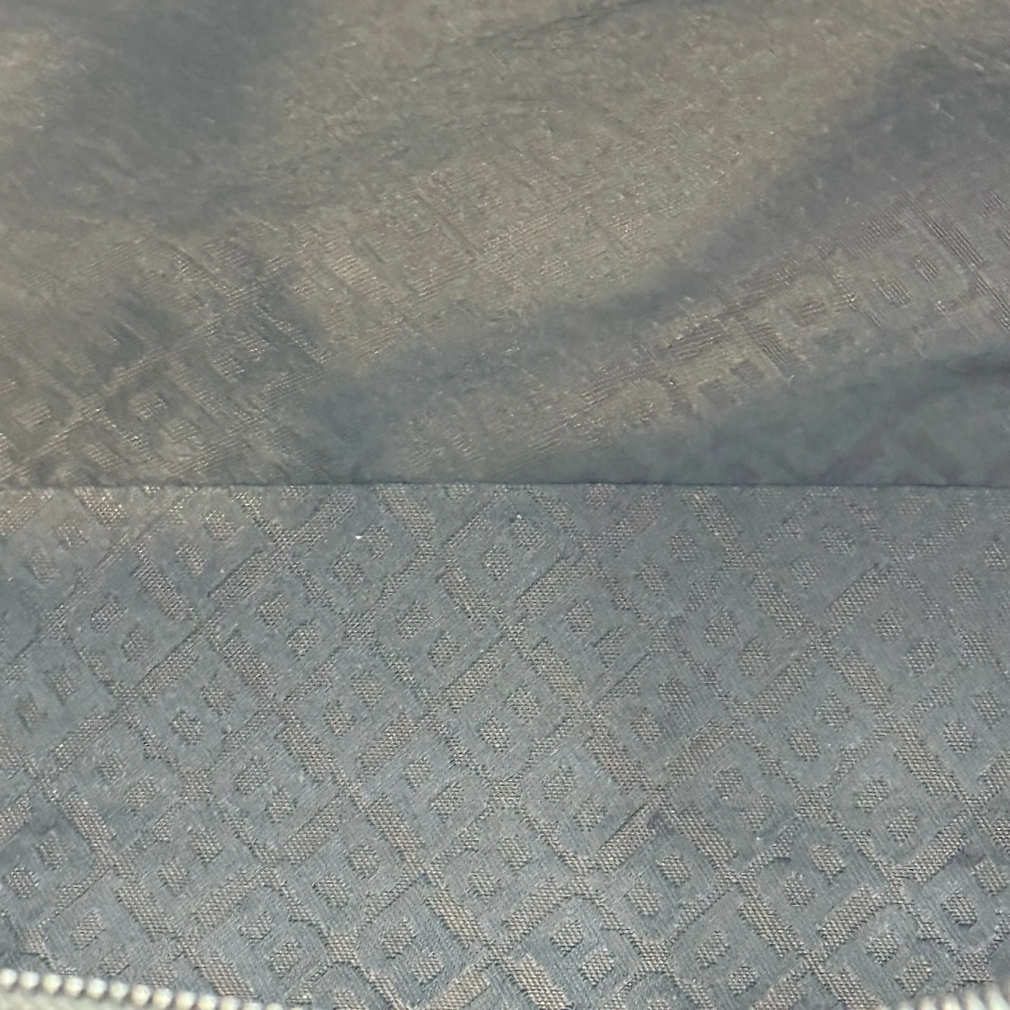 Bally Quilted Cloth & Leather Black Tote Bag