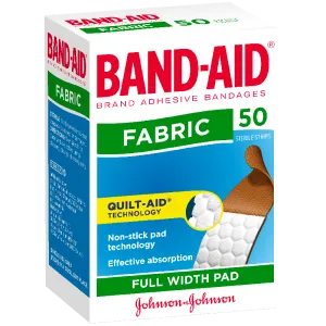 Band-Aid Fabric Plasters 50
