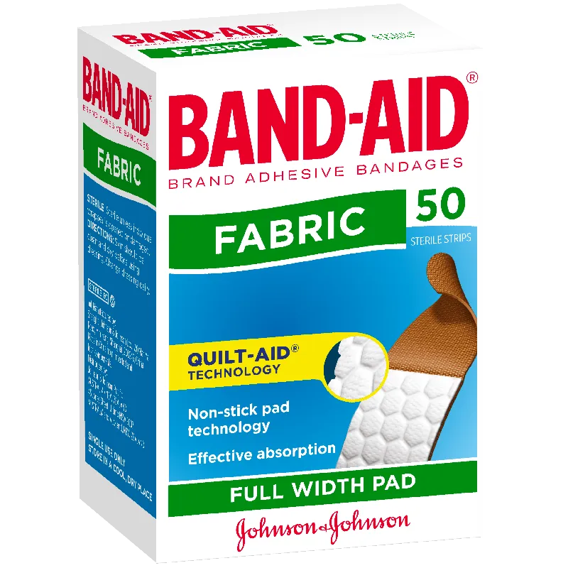 Band-Aid Fabric Plasters 50