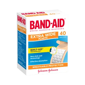 Band-Aid Plastic Strips Extra Wide