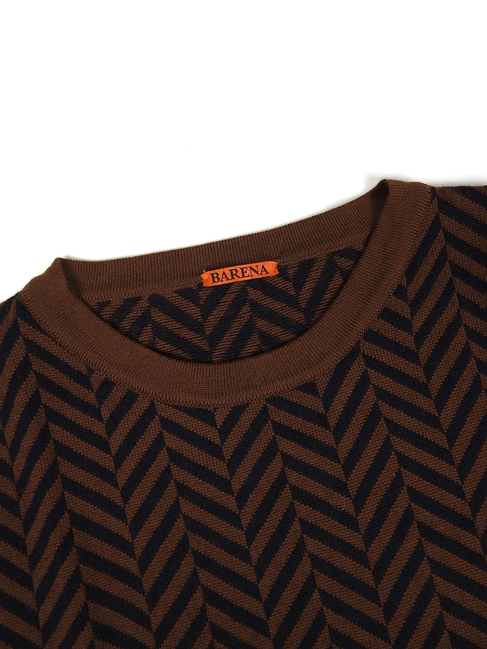 Barena Patterned Knit Sweater Size Medium