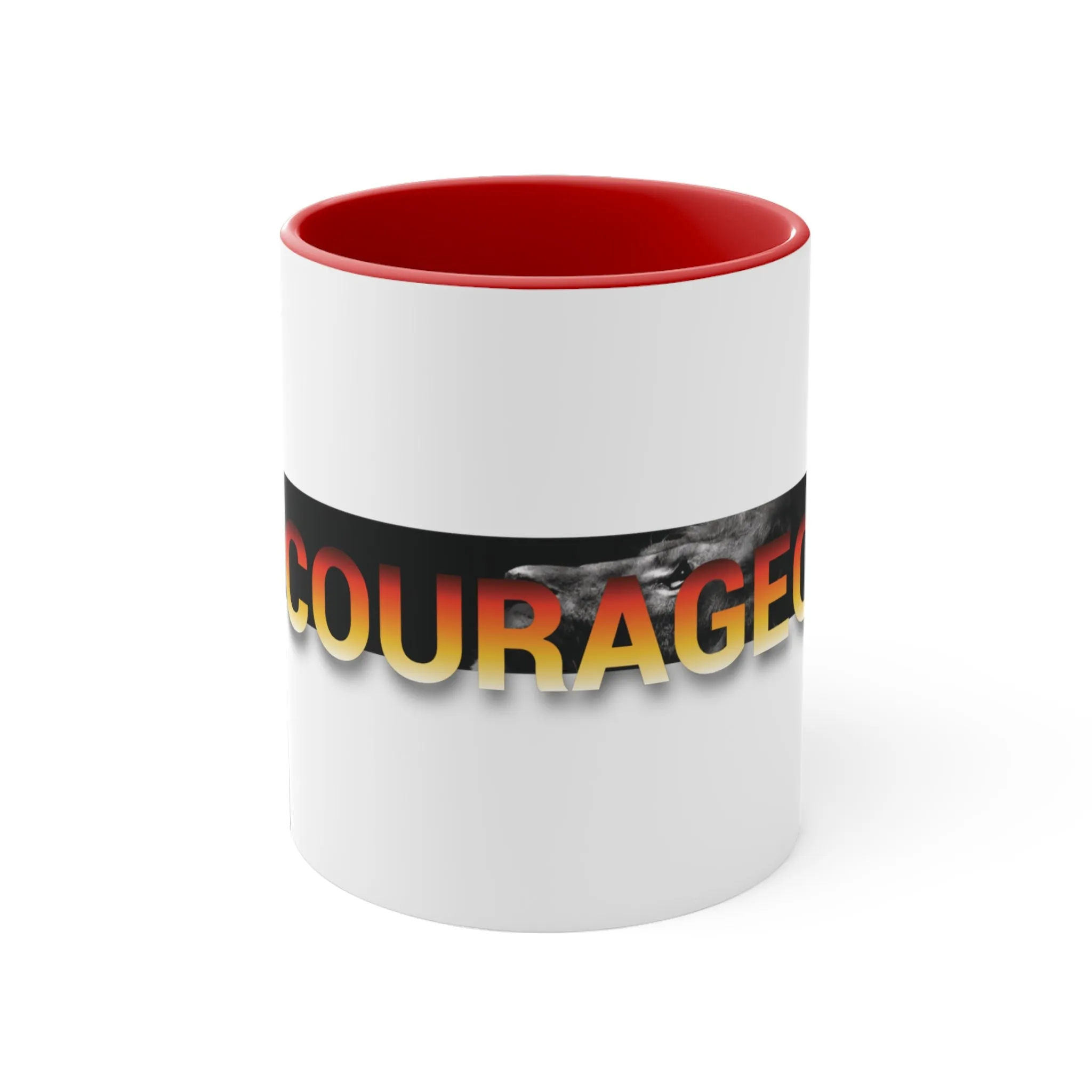 Be Courageous 11oz Accent Mug