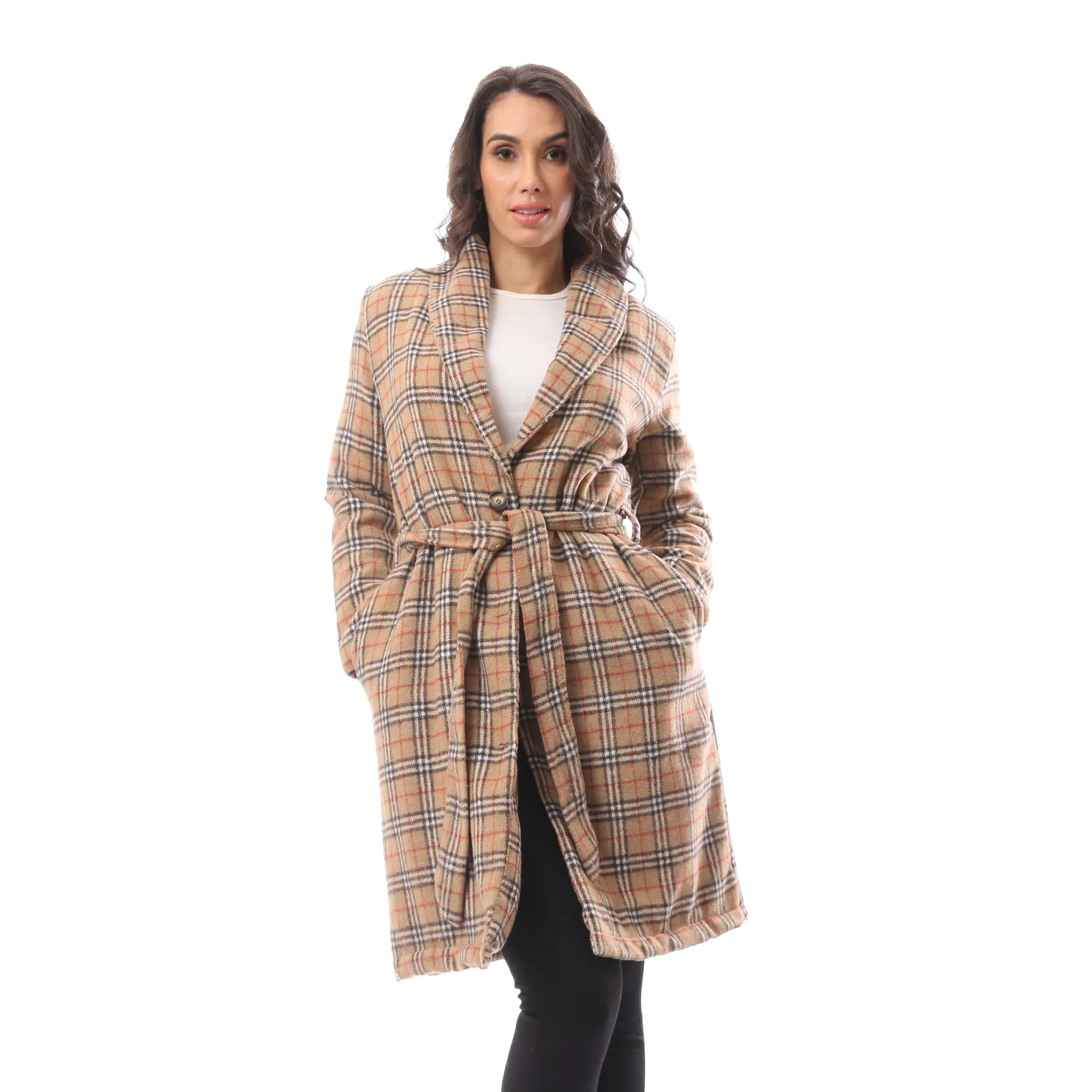 beige_long_sleeve_patterned_winter_coat