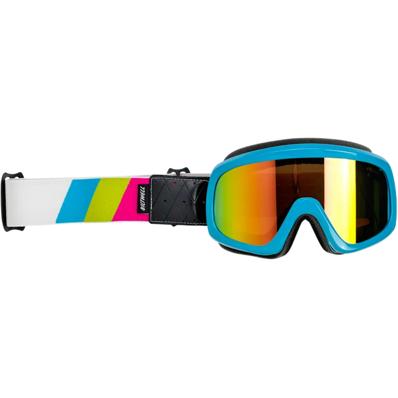 Biltwell Overland 2.0 Tri-Stripe Goggles