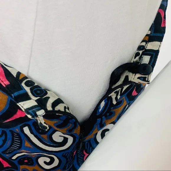 Biographie / Ruffled Blue Cream Pink  Patterned