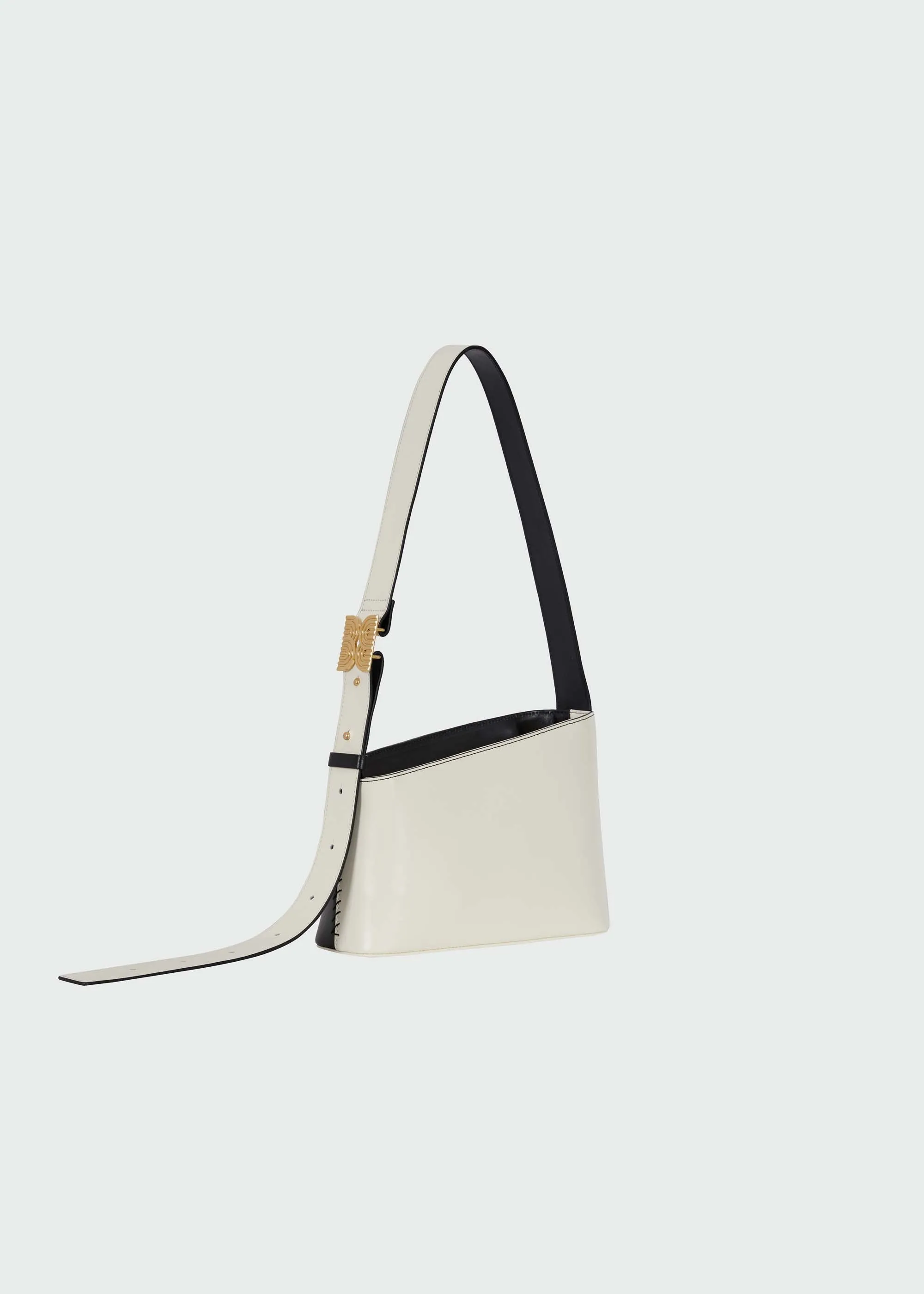 Black & White Tilted Bag