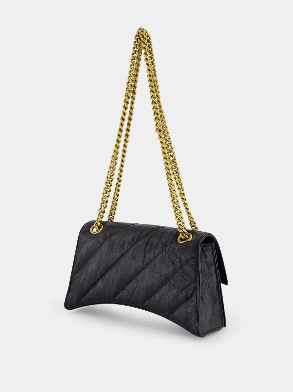 Black Quilted Small Shoulder Bag