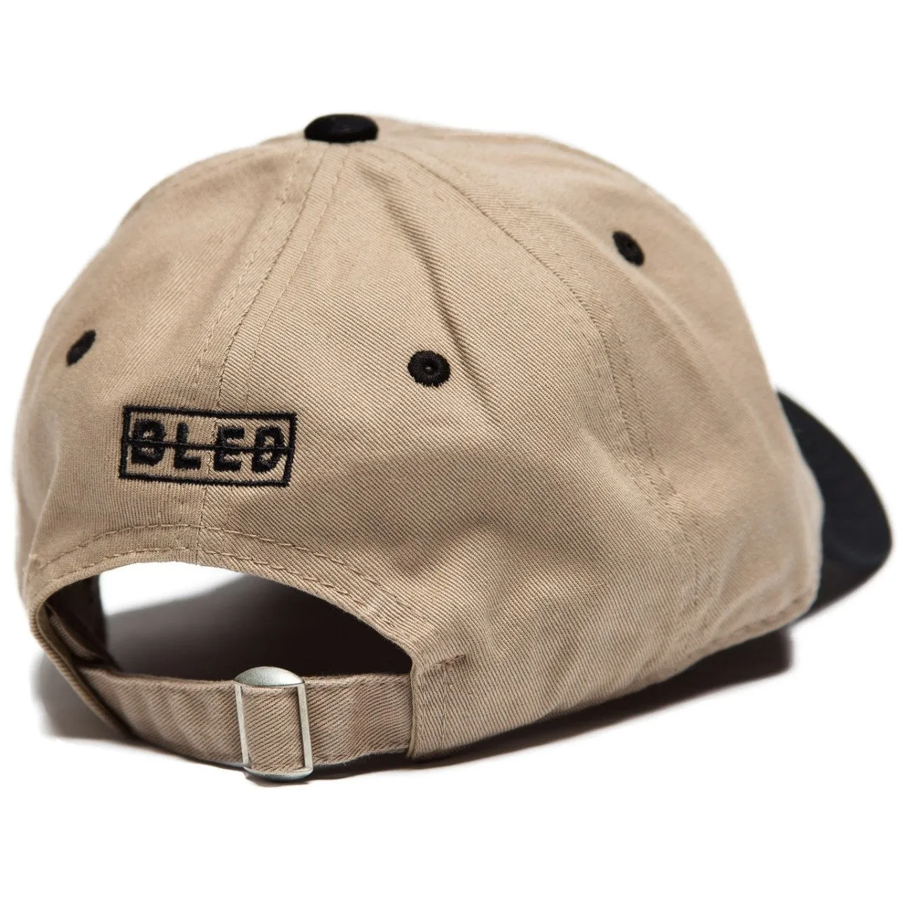 Bled Letter Patch Cap - Tan/Black