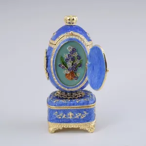 Blue Royal Faberge Egg
