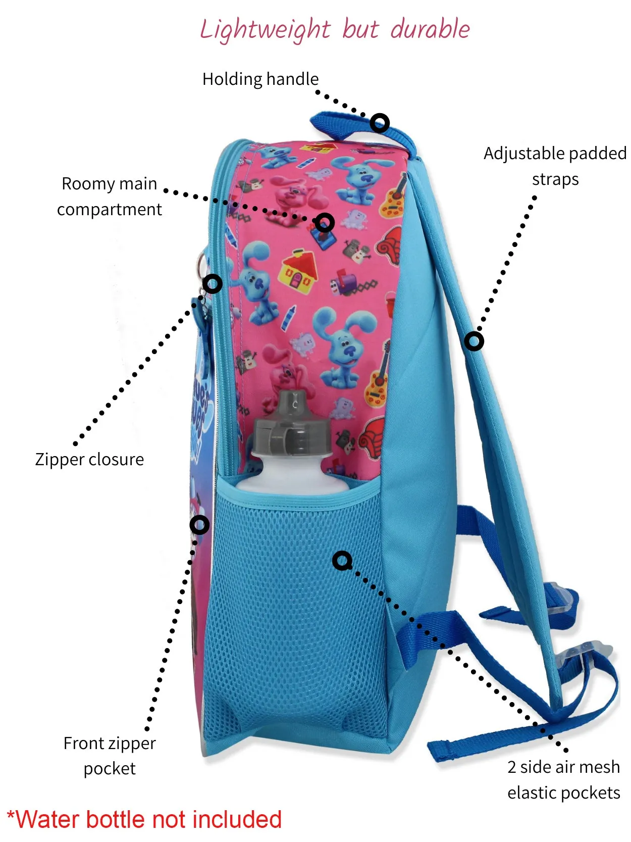 Blue's Clues & You 16" School Backpack Set