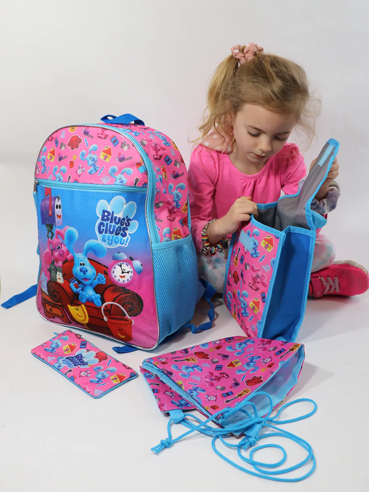 Blue's Clues & You 16" School Backpack Set