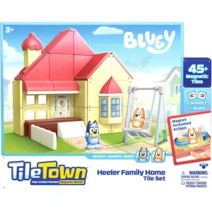 BLUEY HEELER FAMILY HOME TILE SET
