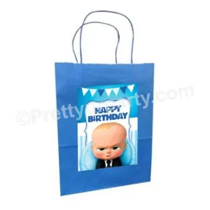 Boss Baby Gift Bags - Pack of 10