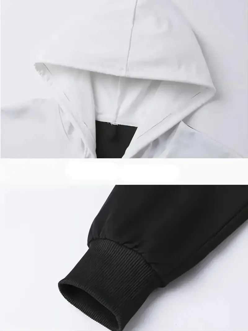 Boy's Hooded Zippered Tracksuit