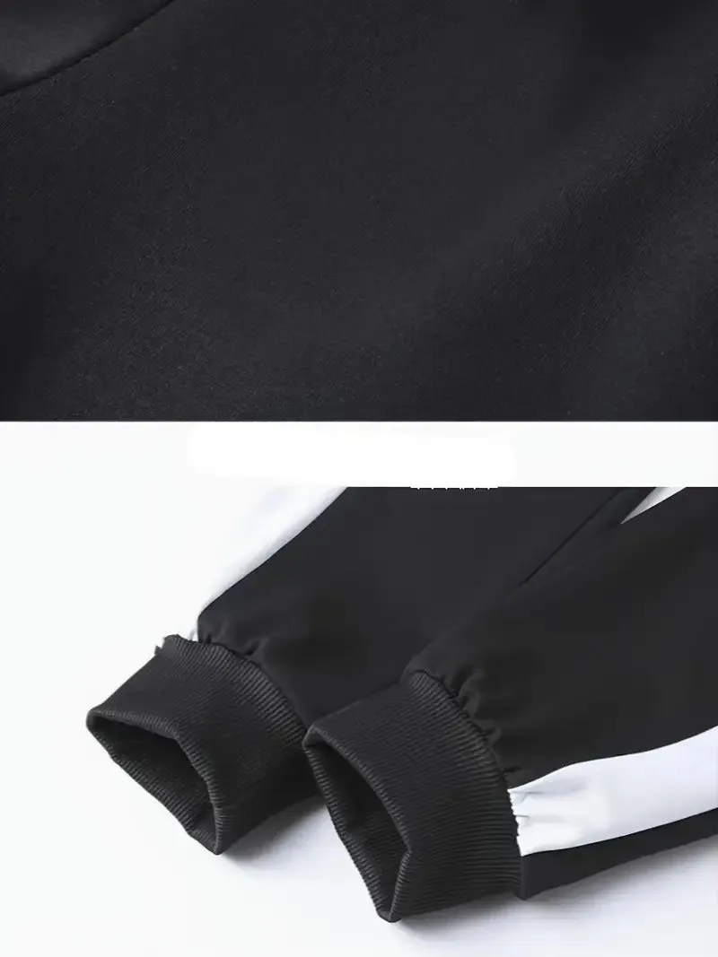 Boy's Hooded Zippered Tracksuit