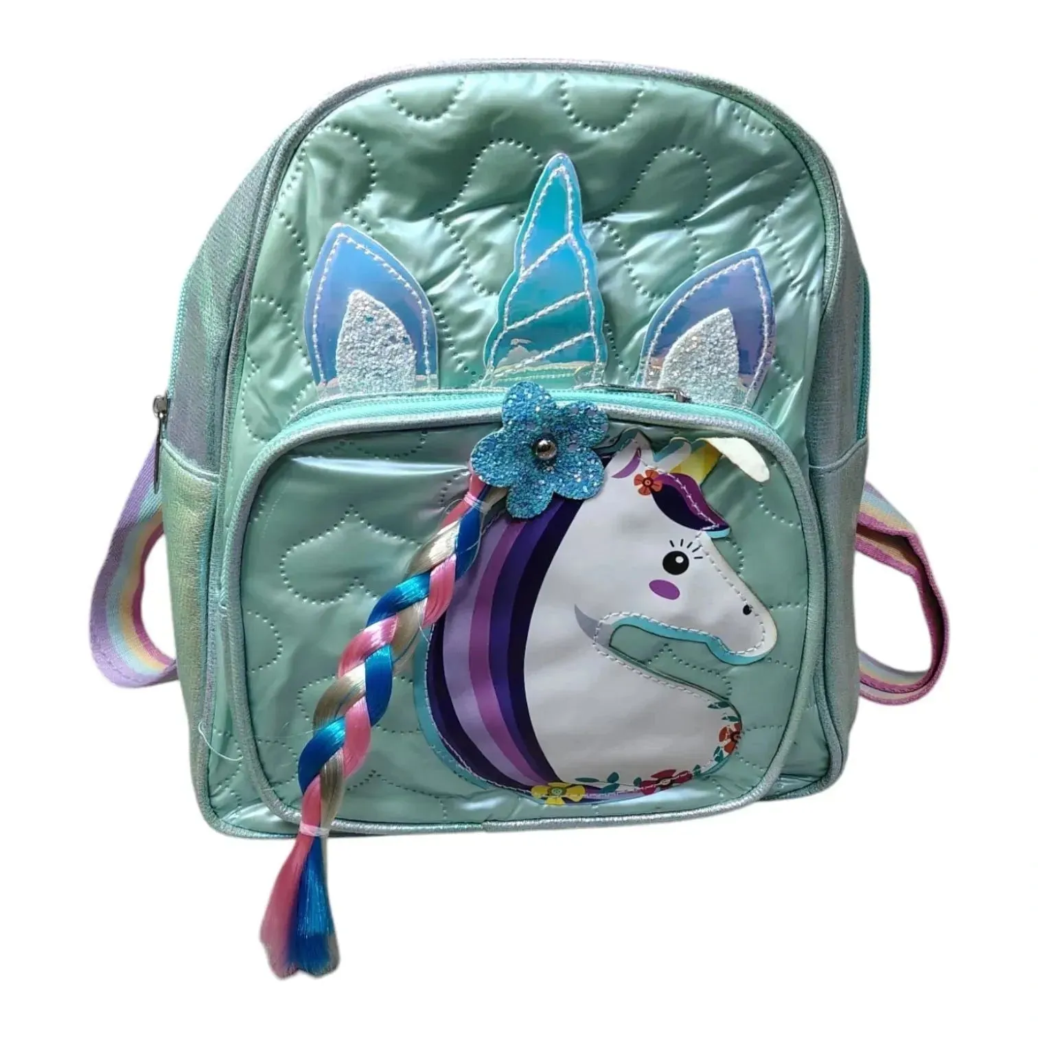 Braided Unicorn Kids Backpack