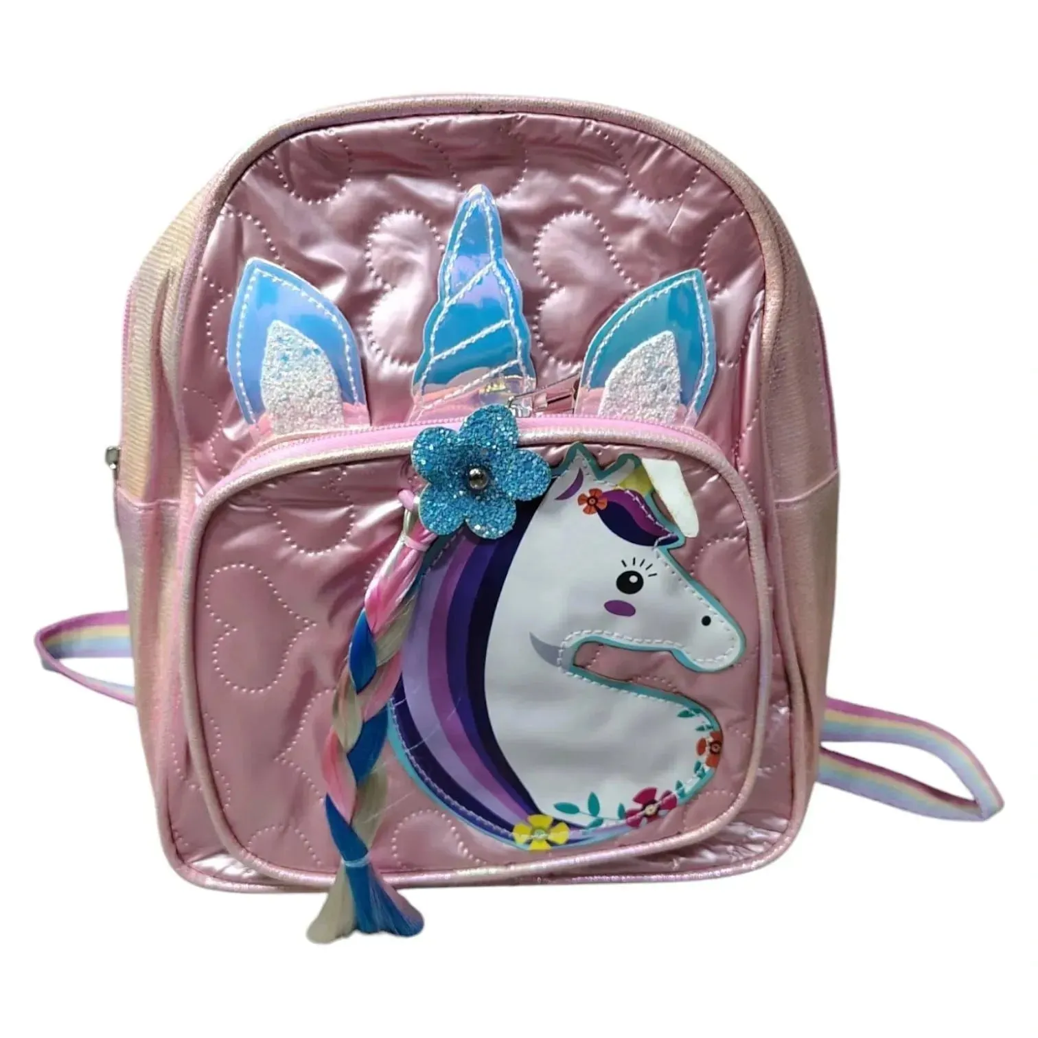 Braided Unicorn Kids Backpack