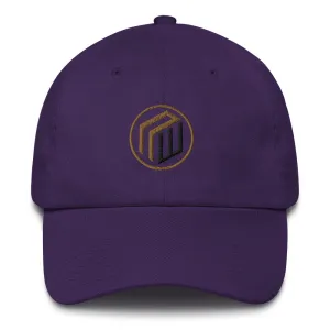 Branded Gold Logo Cap