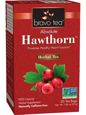 Bravo Tea, Hawthorn Berry, 20 Tea Bags
