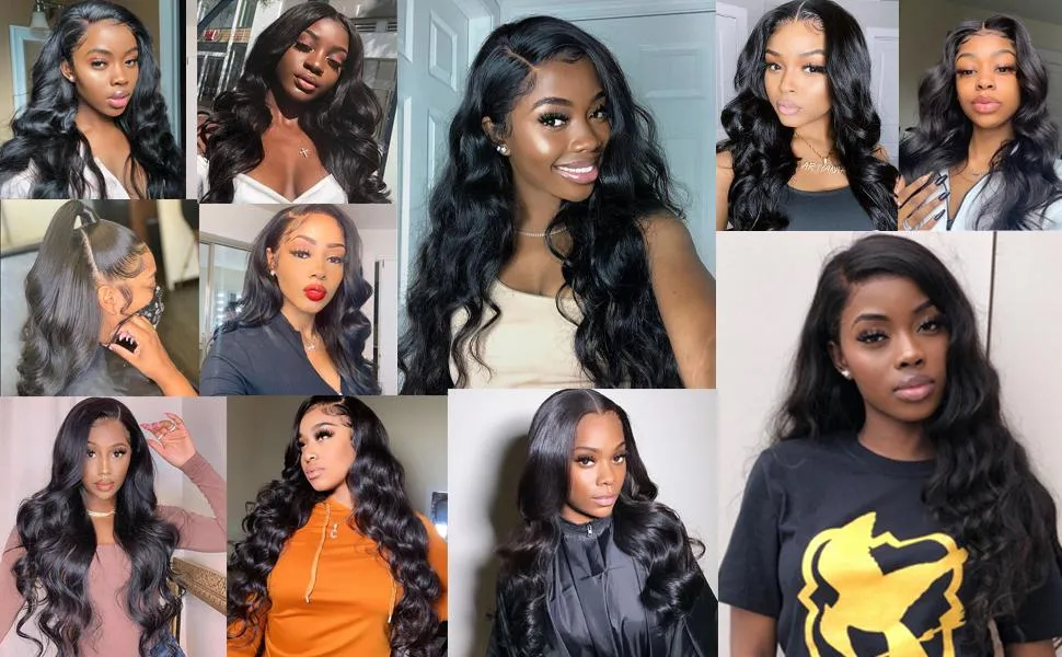 Brazilian Body Wave Hair Bundles With 6×6 Closure  MYLOCKME