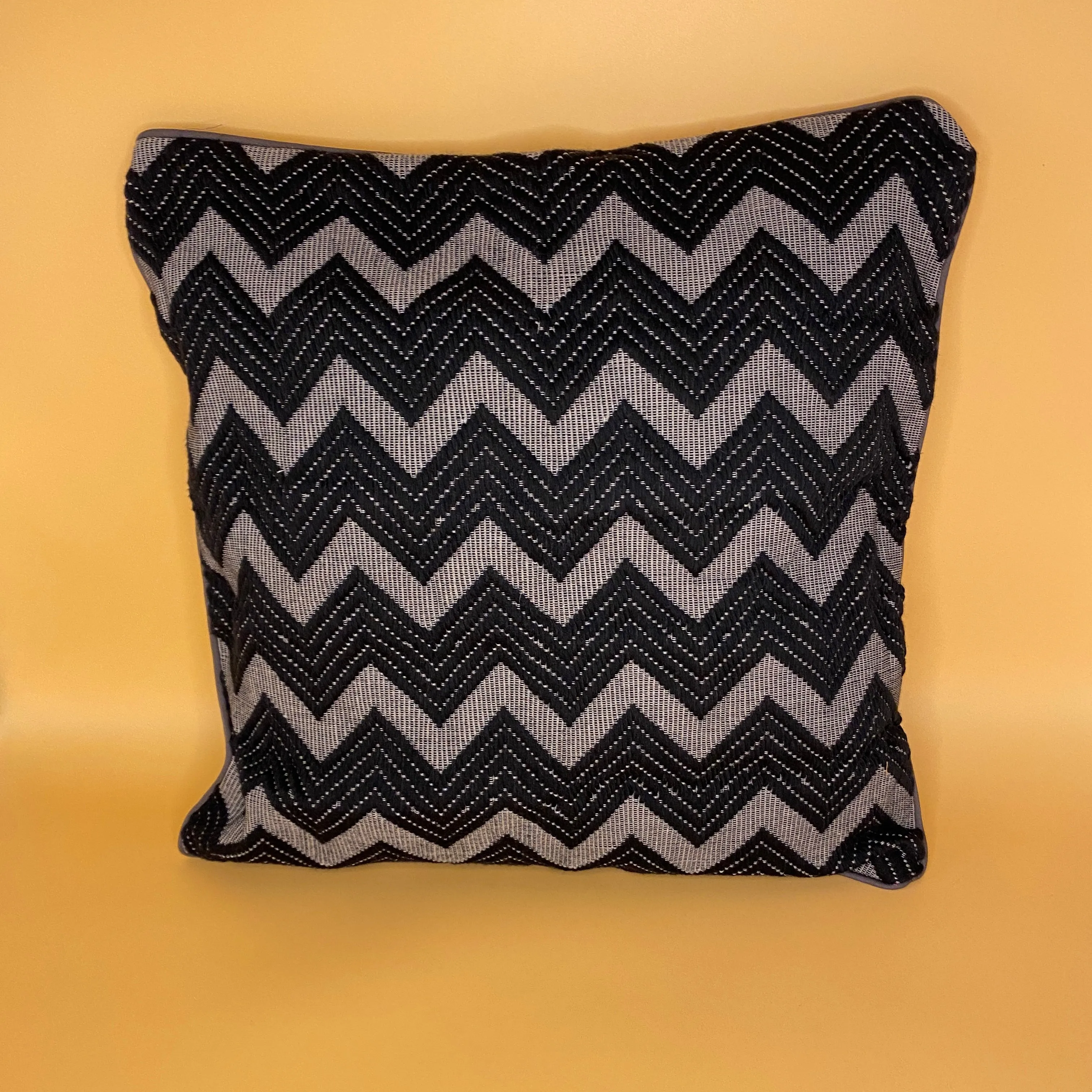 Brocade accent pillow