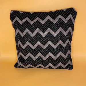 Brocade accent pillow