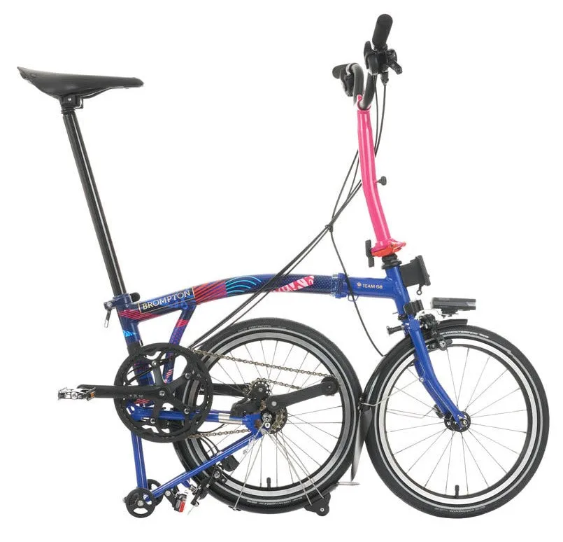 Brompton Team GB 2024 Edition P Line Folding Bike
