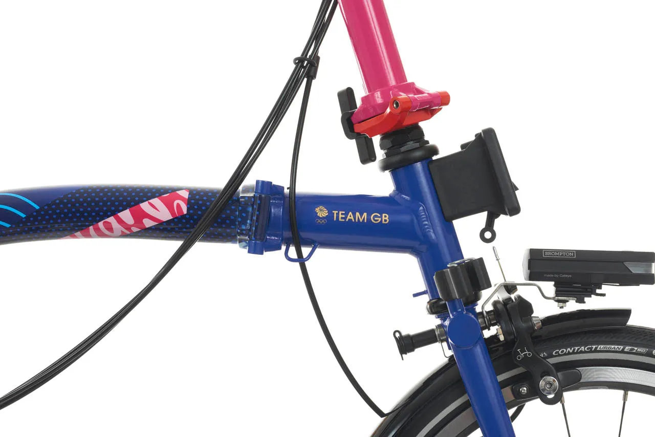 Brompton Team GB 2024 Edition P Line Folding Bike