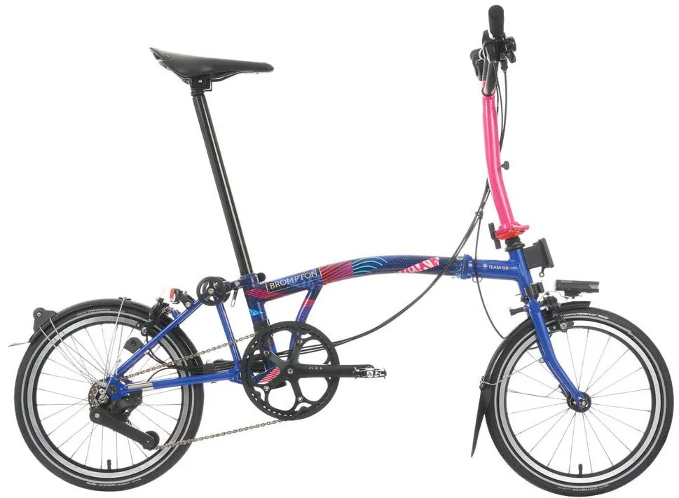 Brompton Team GB 2024 Edition P Line Folding Bike