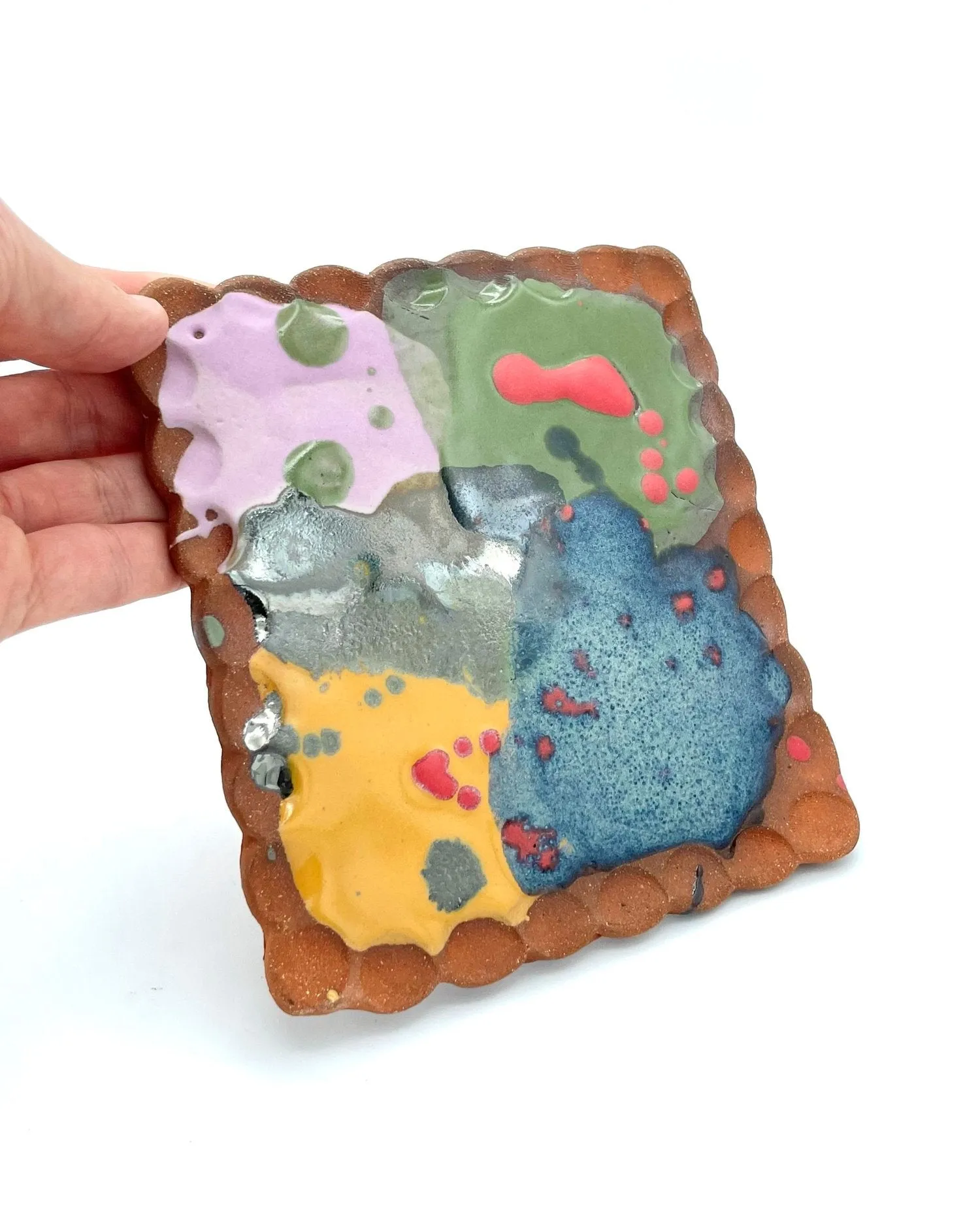 BROWN ROLLING TRAY