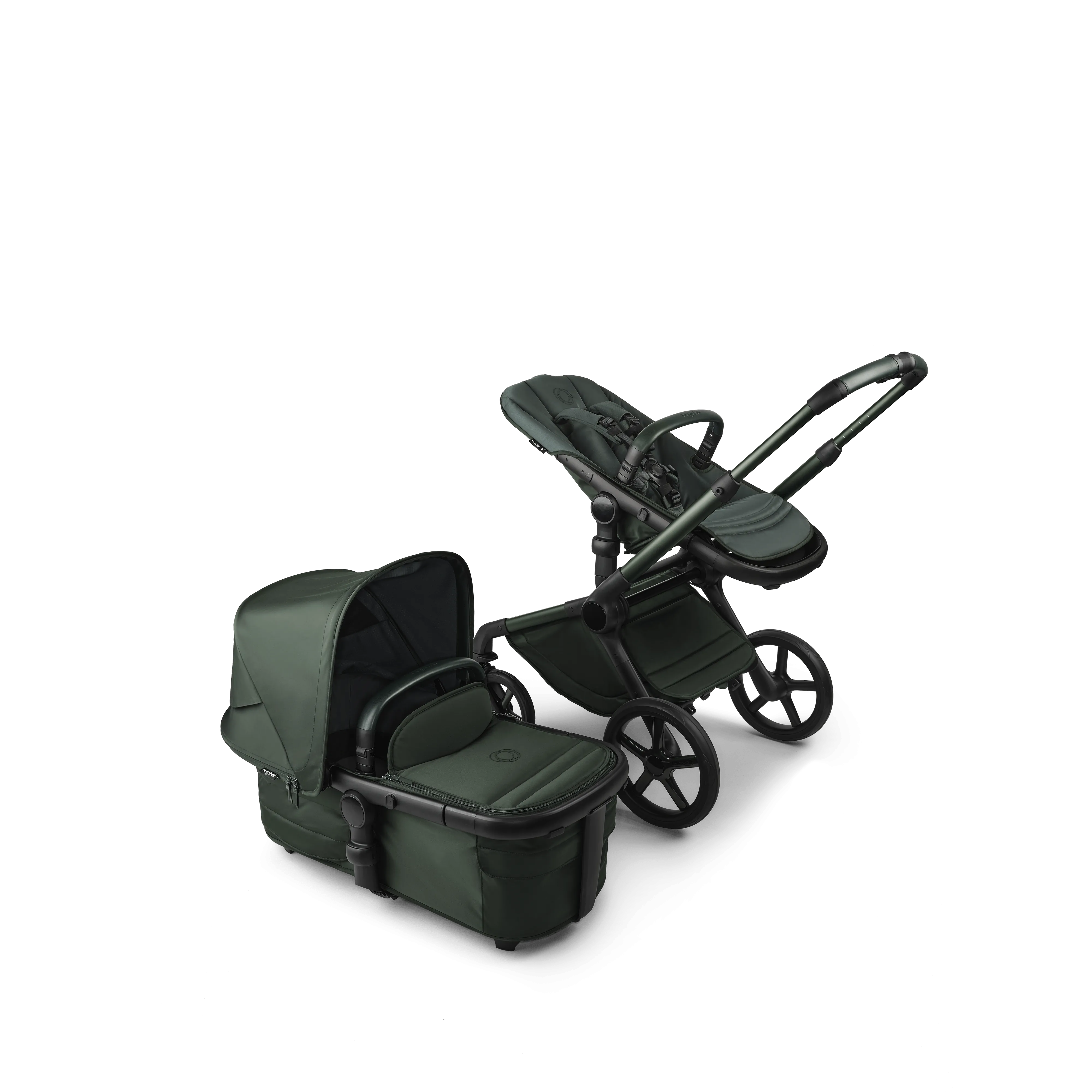 Bugaboo Fox 5 Complete, Noir Limited Edition - Midnight Green