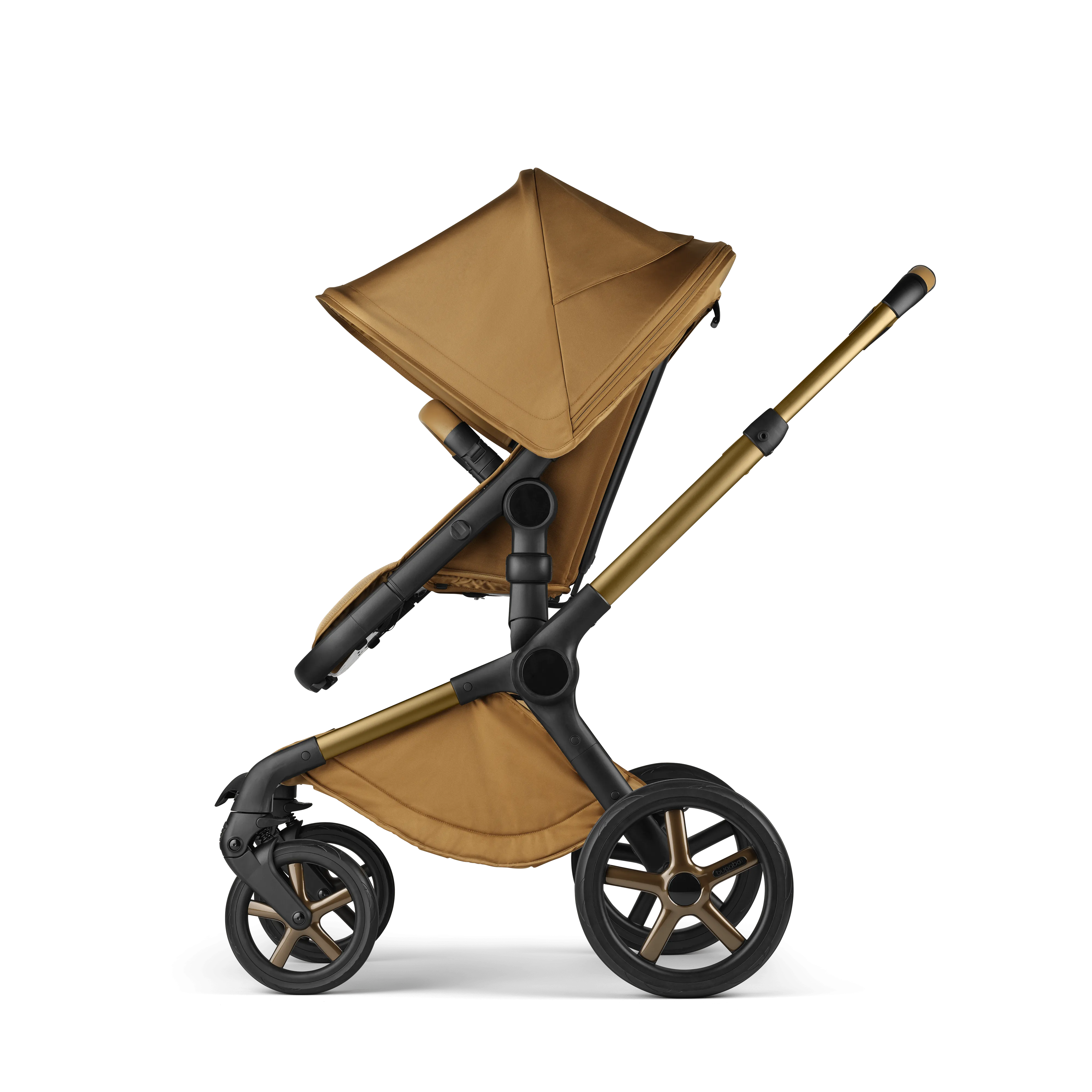 Bugaboo Fox 5 Essential Bundle, Noir Limited Edition - Amber Glow