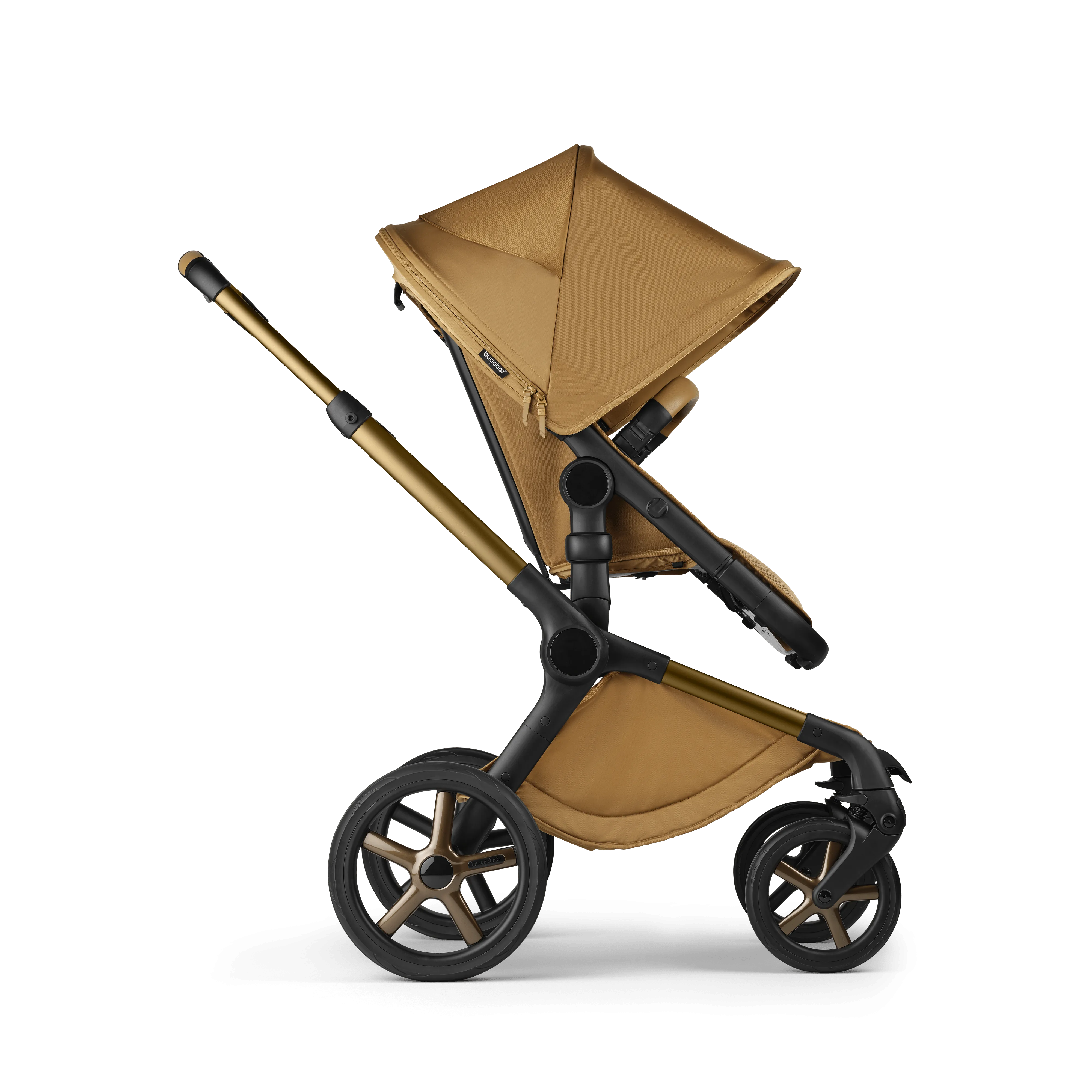 Bugaboo Fox 5 Essential Bundle, Noir Limited Edition - Amber Glow
