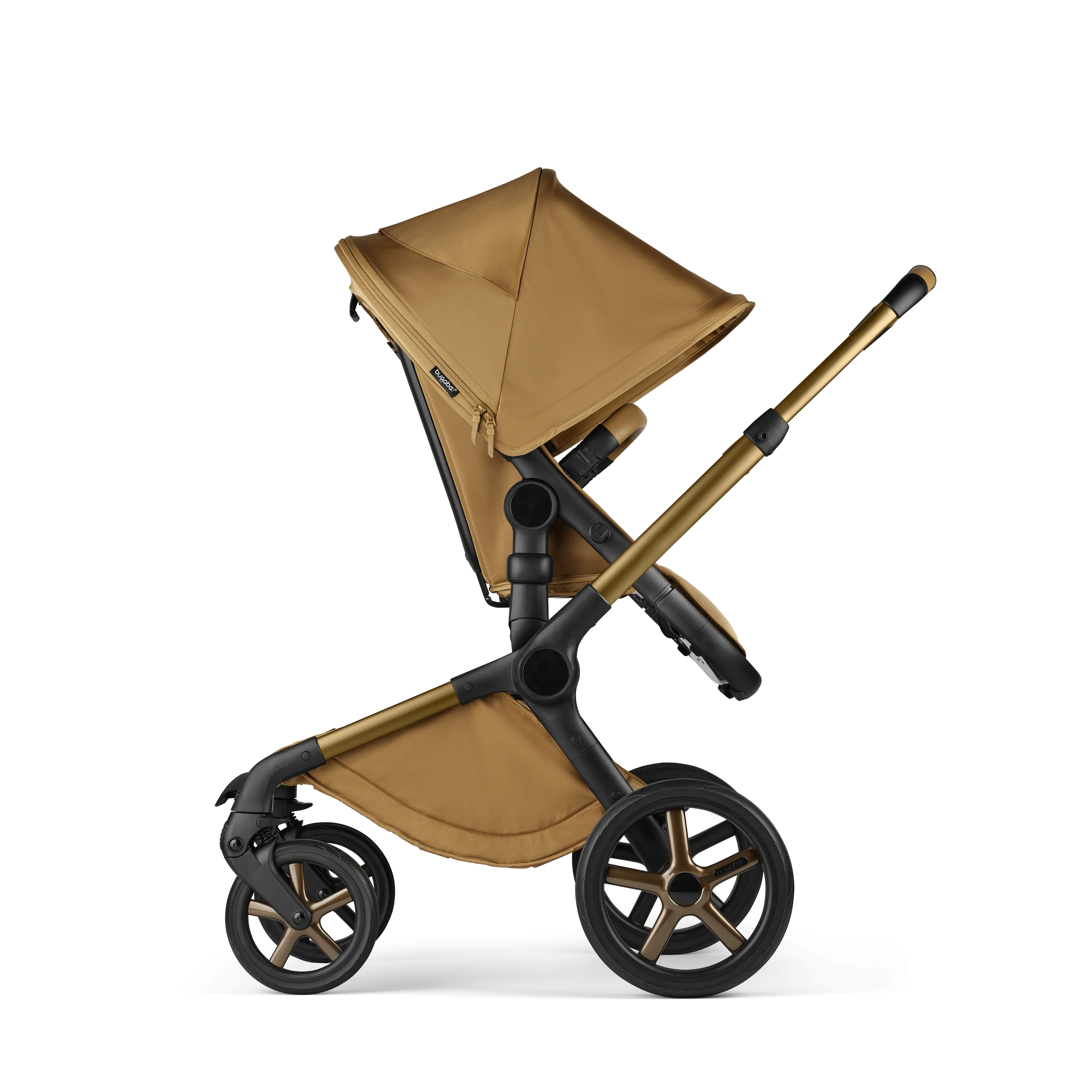 Bugaboo Fox 5 Essential Bundle, Noir Limited Edition - Amber Glow