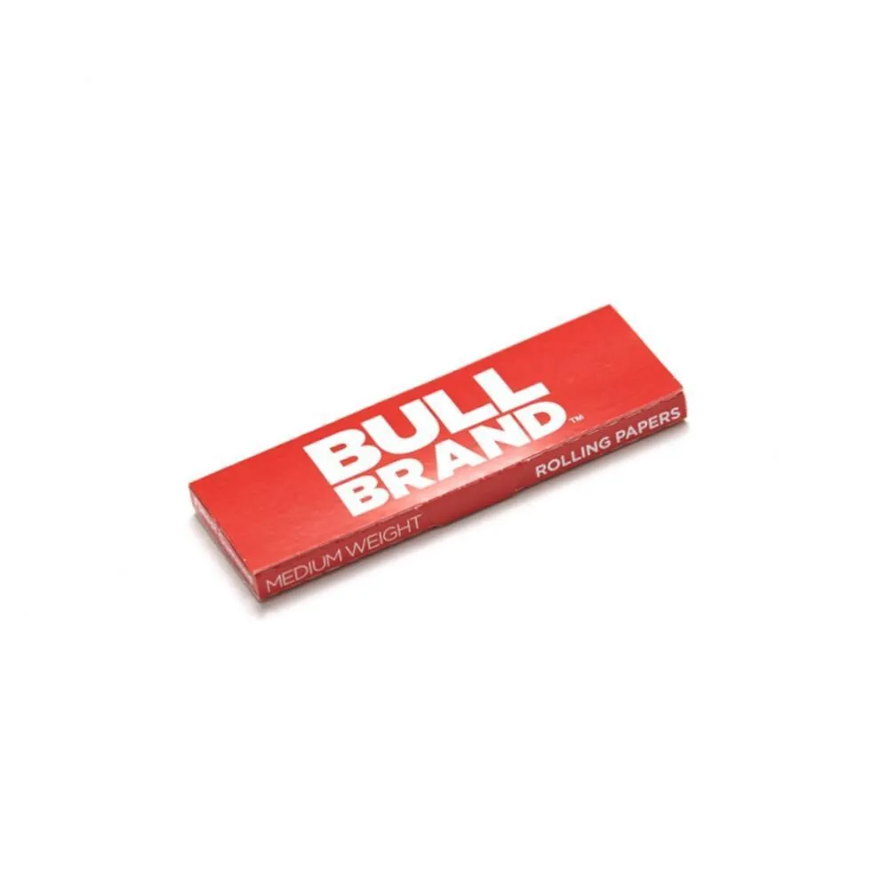 Bull Brand Red Rolling Papers x 25