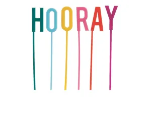 Cake Topper : HOORAY