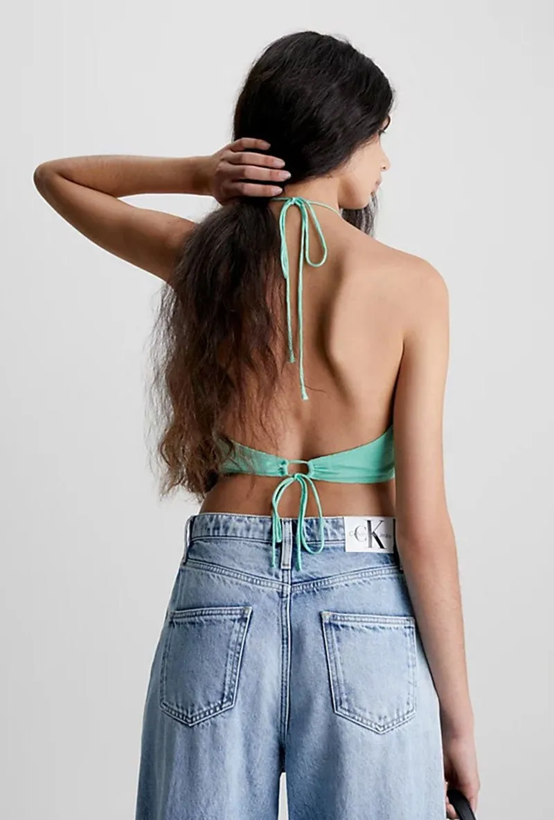 CALVIN KLEIN DRAWSTRING BRA TOP