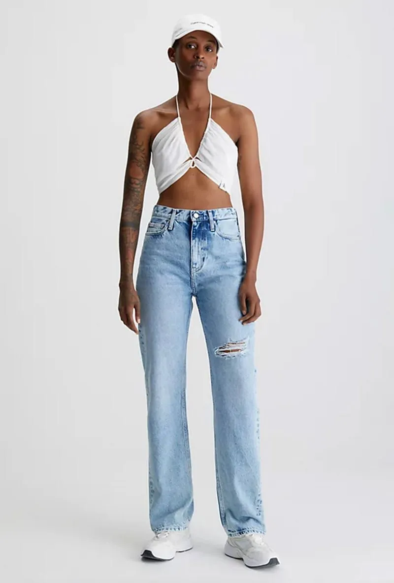 CALVIN KLEIN DRAWSTRING BRA TOP