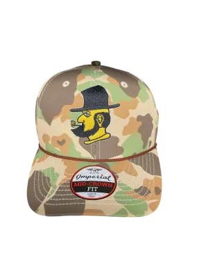Camo - Yosef Imperial Mid-Crown Fit Yosef Embroidered