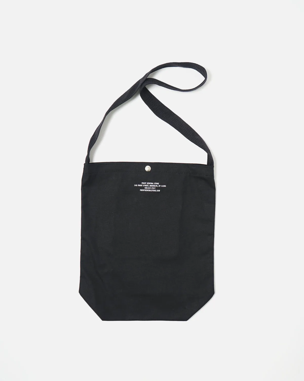 Canvas Shoulder Bag / Black