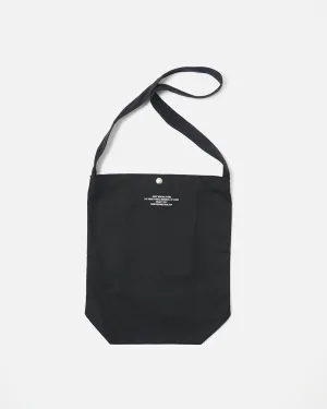 Canvas Shoulder Bag / Black