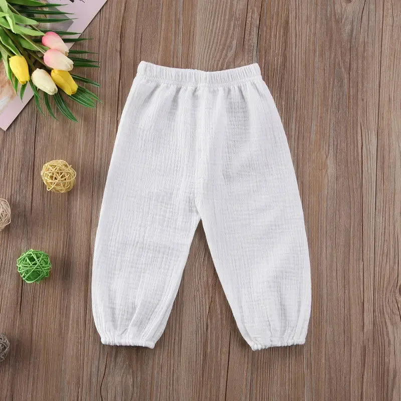 Casual Drawstring Trousers