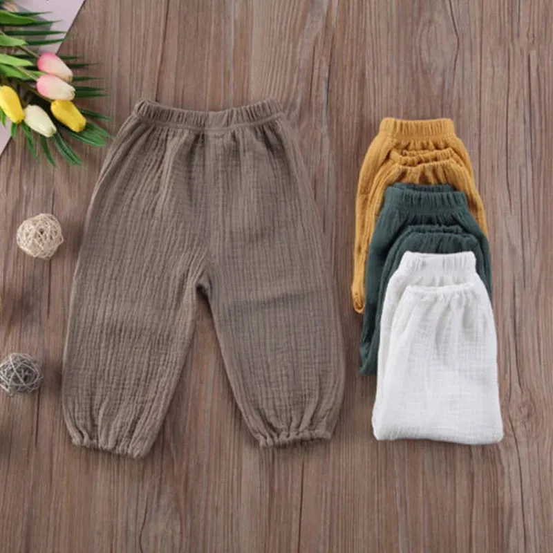 Casual Drawstring Trousers