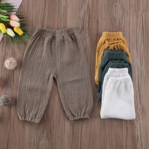 Casual Drawstring Trousers