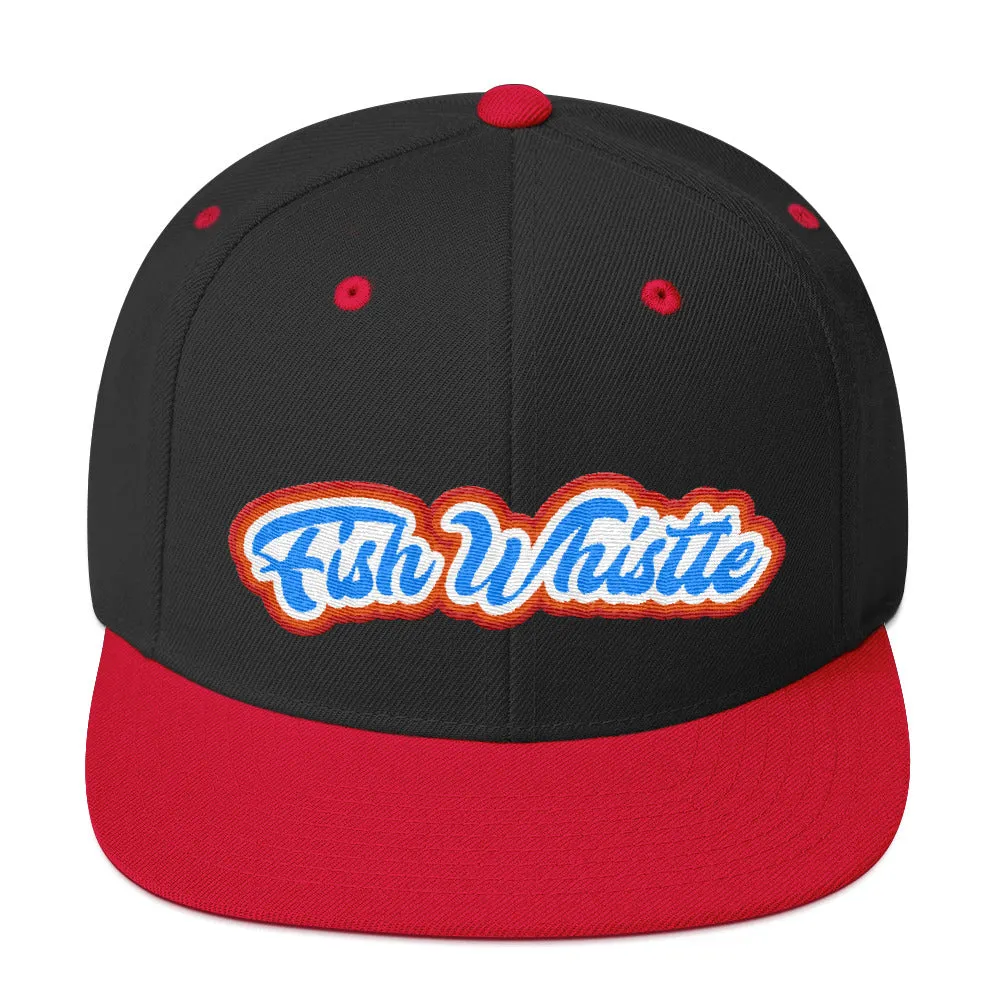 CATCH FISH & CHILL FISH WHISTLE FLAT BILL SNAP BACK