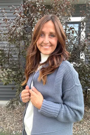 Catrina Zippered Cardigan