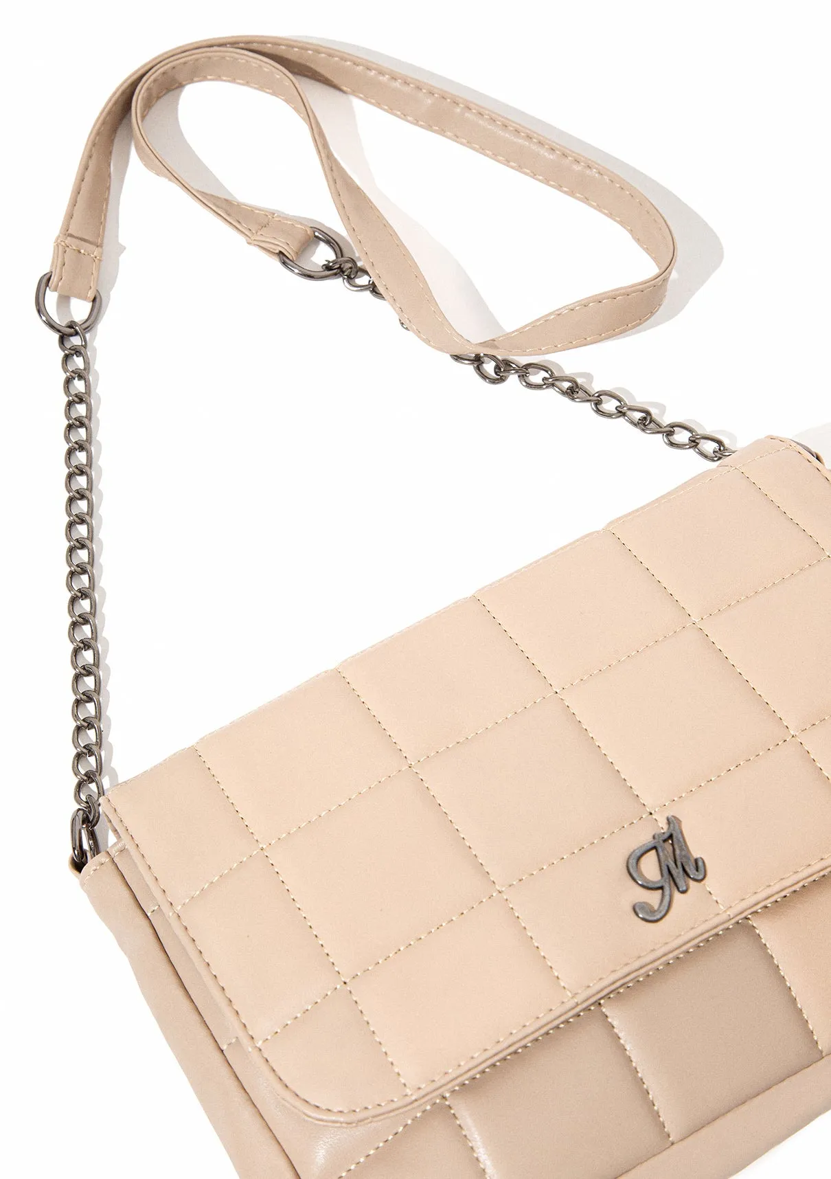 Chain Strap Quilted Bag